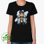 Женская футболка органик