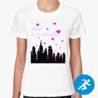 Женская спортивная футболка