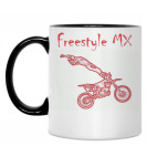 Кружка двухцветная