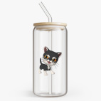 Банка с бамбуковой крышкой