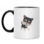 Кружка двухцветная