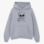 Толстовка худи оверсайз