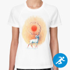 Женская спортивная футболка