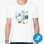 Мужская спортивная футболка