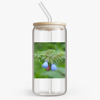 Банка с бамбуковой крышкой