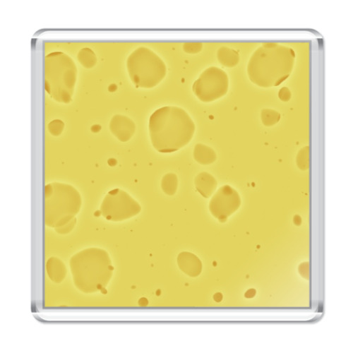 Магнит с принтом  'Сыр'