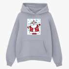 Толстовка худи оверсайз