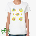 Женская футболка органик