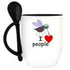 Кружка с ложкой