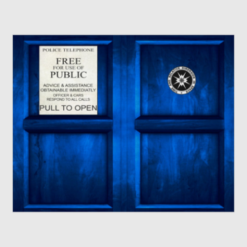 Постер TARDIS Doctor Who