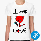 Женская спортивная футболка