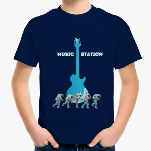 Детская футболка Космонавты