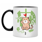 Кружка двухцветная