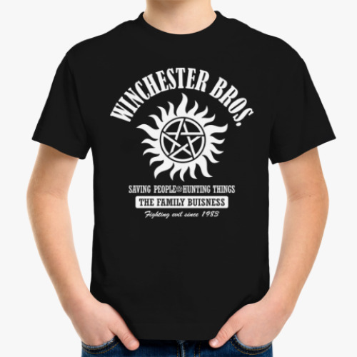 Детская футболка Winchester Brothers