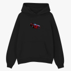 Толстовка худи оверсайз