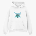 Толстовка худи оверсайз