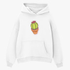 Толстовка худи оверсайз