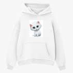 Толстовка худи оверсайз