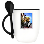 Кружка с ложкой