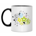 Кружка двухцветная