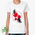 Женская футболка органик