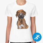 Женская спортивная футболка