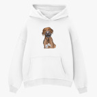 Толстовка худи оверсайз