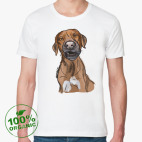 Мужская футболка органик