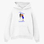 Толстовка худи оверсайз