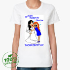 Женская футболка органик