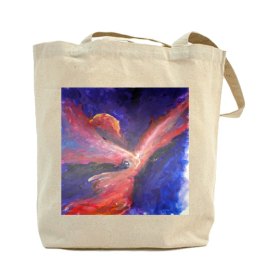 Сумка шоппер с принтом Набула