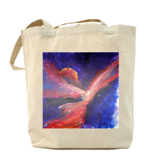 Сумка шоппер с принтом Набула