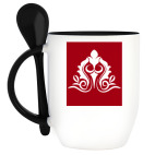 Кружка с ложкой