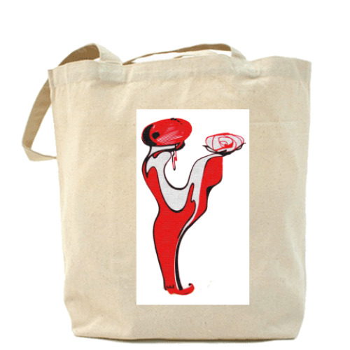 Сумка шоппер с принтом 'ШЕЙХ'