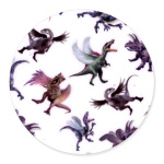 Динозавр, крылья, арт, искусство, рисунок