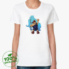 Женская футболка органик