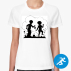 Женская спортивная футболка