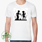 Мужская футболка органик