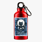 Металлическая бутылка 400 мл UV-DTF