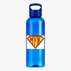 Прозрачная спортивная бутылка