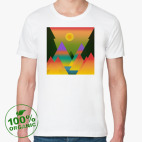 Мужская футболка органик