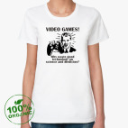 Женская футболка органик