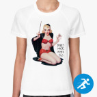 Женская спортивная футболка
