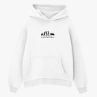 Толстовка худи оверсайз