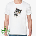 Мужская футболка органик