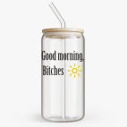 Банка с бамбуковой крышкой