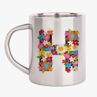 Кружка металлическая