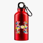 Металлическая бутылка 400 мл UV-DTF