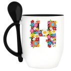 Кружка с ложкой