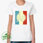 Женская футболка органик